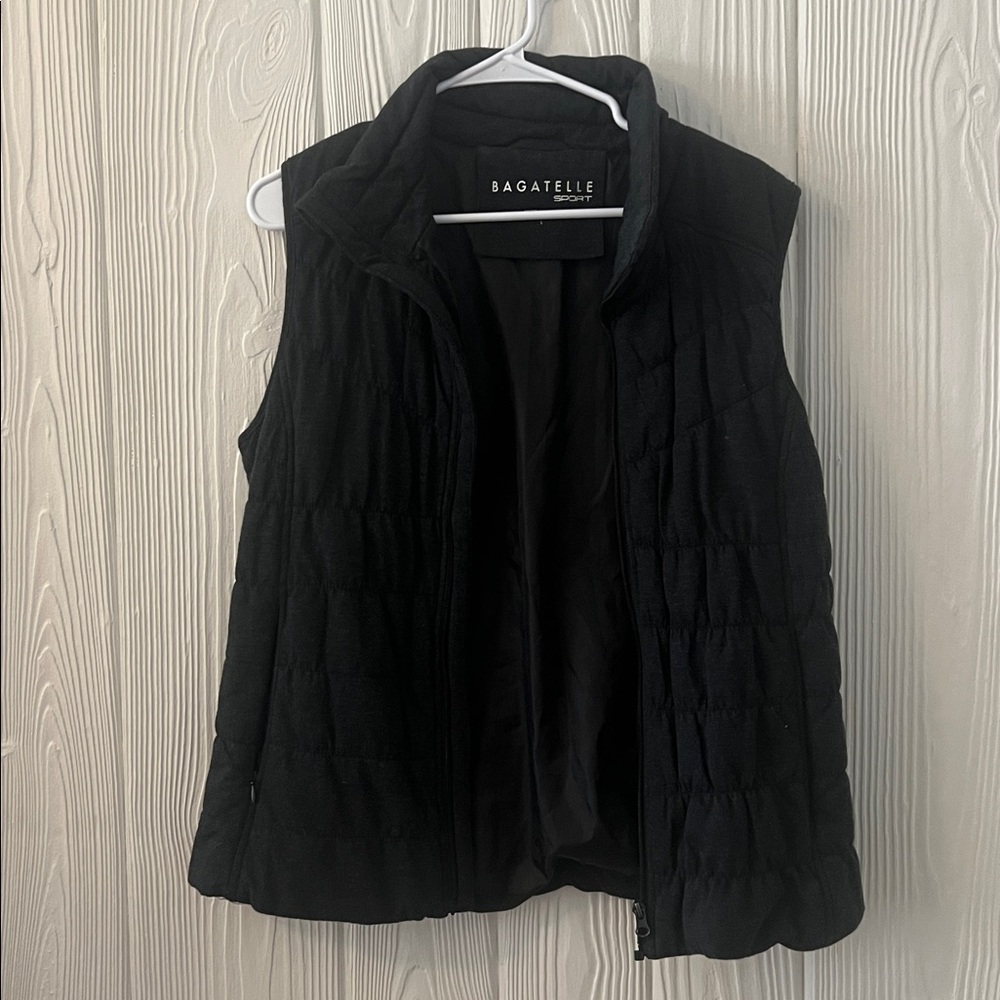 Bagatelle Midnight Black Puffer Vest